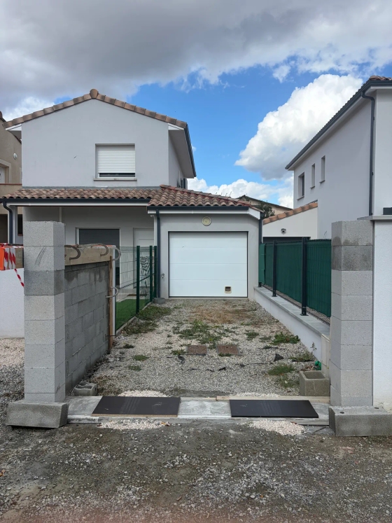 L'entrée prête à poser
